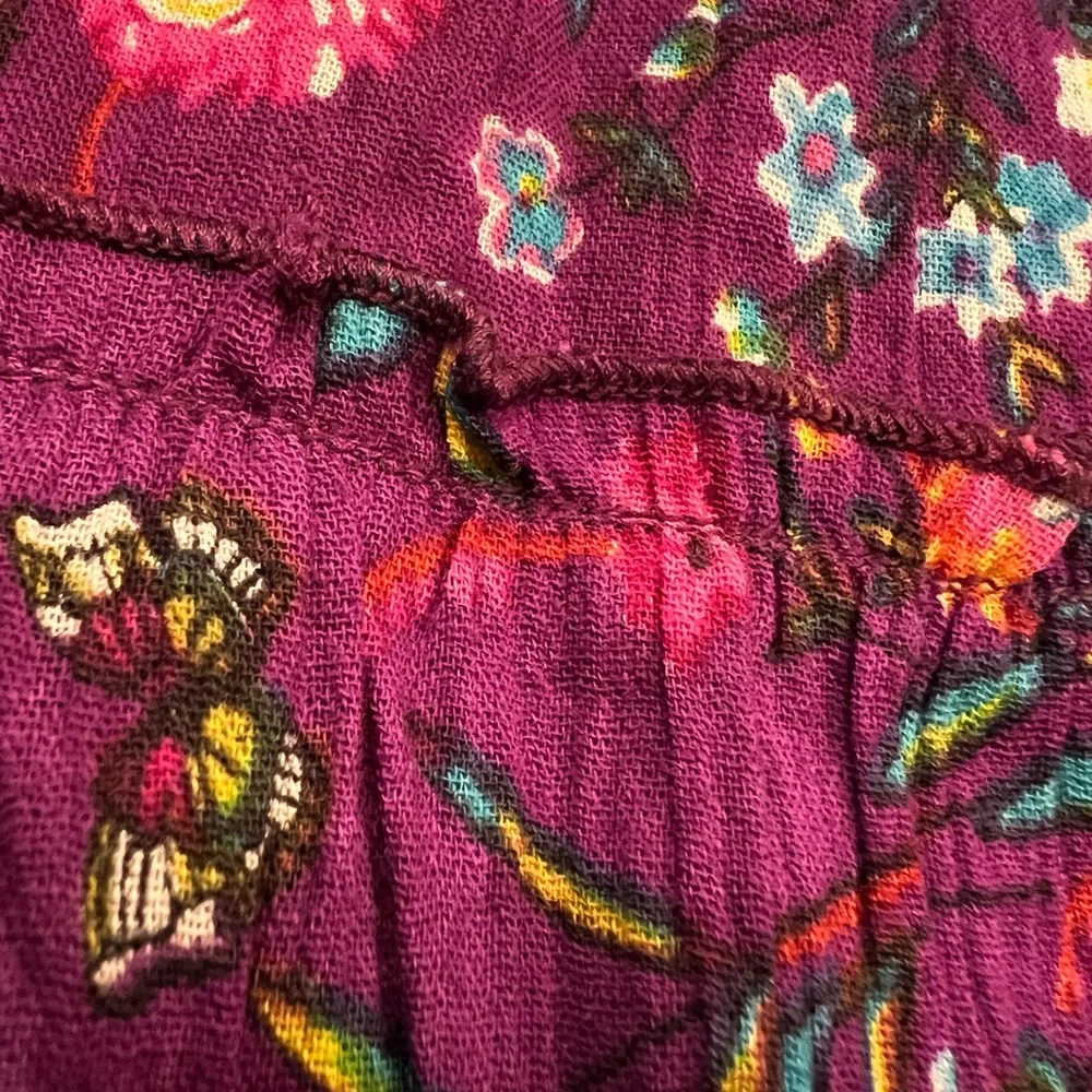 Anthony Richards Purple Floral & Butterfly Print Sundress - Picture 11 of 16